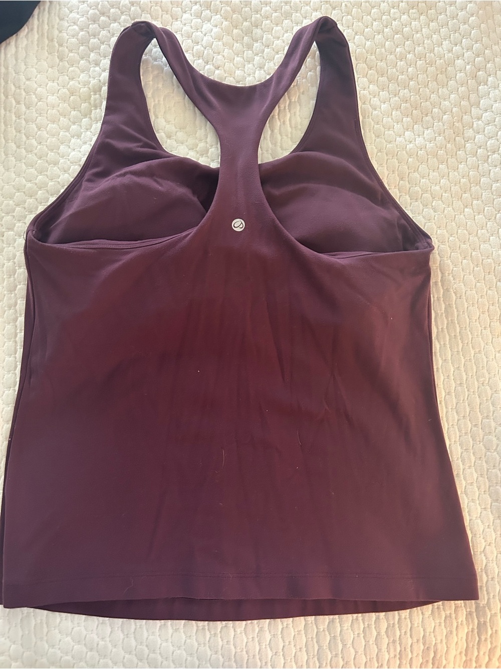 CRZ Yoga Plum Racerback Tank Top - Picture 2 of 3